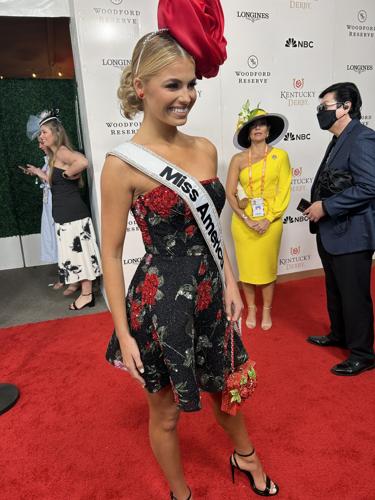 Miss America Abbie Stockard Derby 151 red carpet 5-3-25
