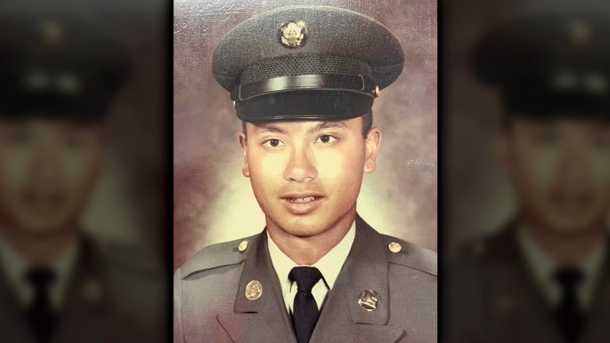 Tom Chinn in U.S. Army uniform