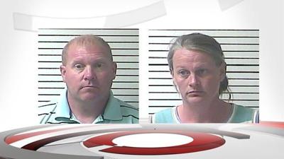Nelson County Sheriff's Lieutenant Kaelen Matthews and Lora Armstrong