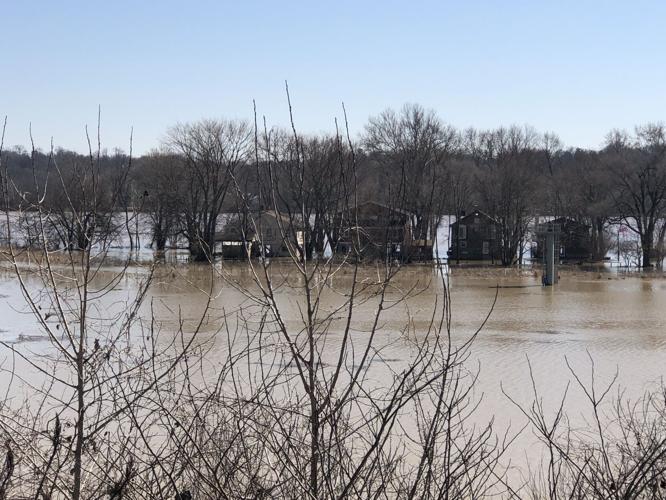 Flooded Homes in Jeffersonville