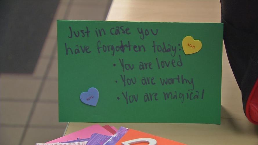 Valentines Day Card from Meals on Wheels