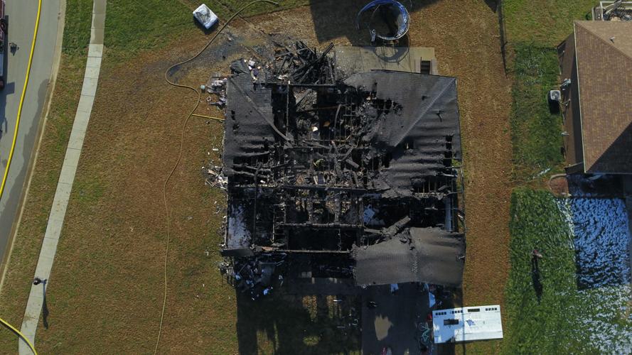 Mt Washington Fire Drone - Directly Overhead