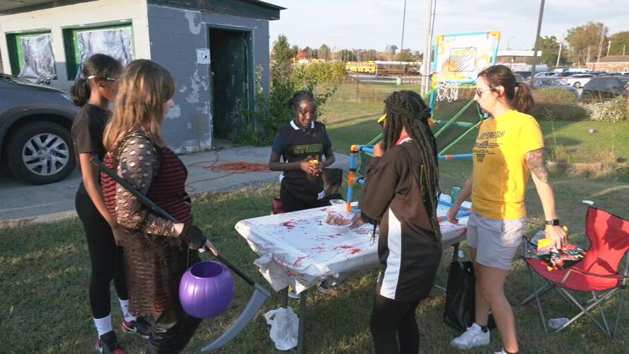 Stuart Academy trunk-or-treat 10-25-23