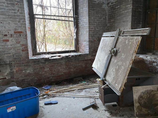 Madison, Indiana's Eagle Cotton Mill (interior)