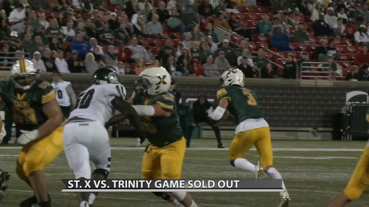 St. Xavier Vs Trinity Football Playoff Game Sold Out | Wdrb-video ...