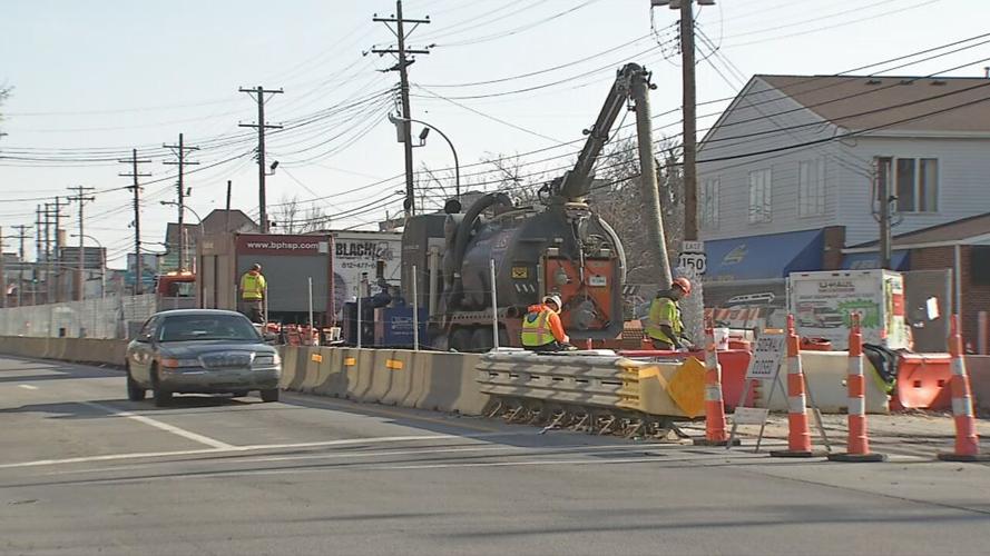 MSD work continues on Broadway