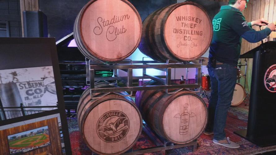 Louisville Bats-Whiskey Thief Distilling Company partnership