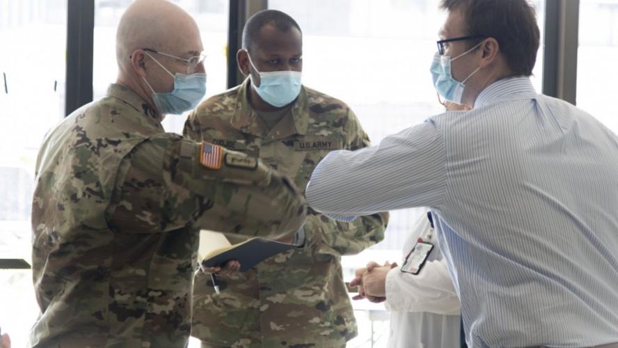 CORONAVIRUS - Col. Michael J. Sorna Army’s Urban Augmentation Medical Task Force