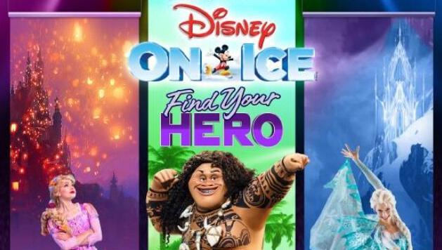 Disney On Ice: Find Your Hero flyer
