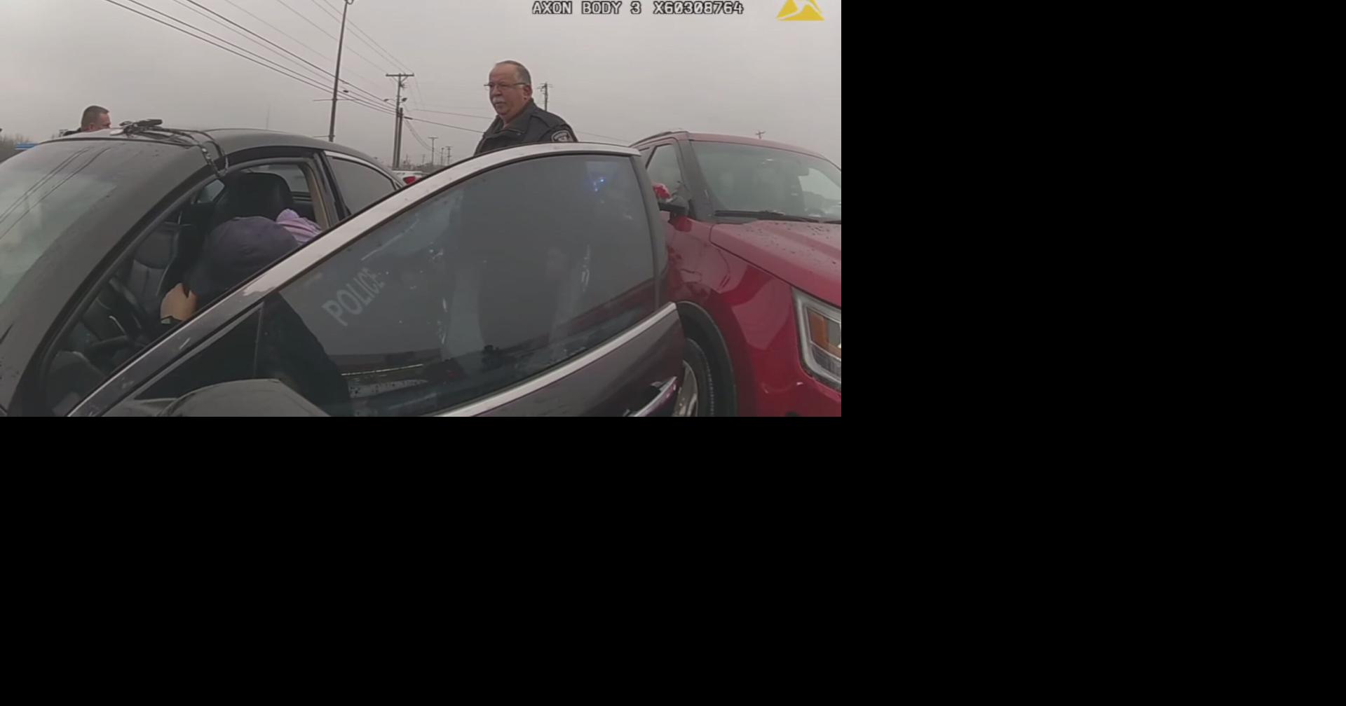 Hodgenville police car chase ends with embrace News from WDRB