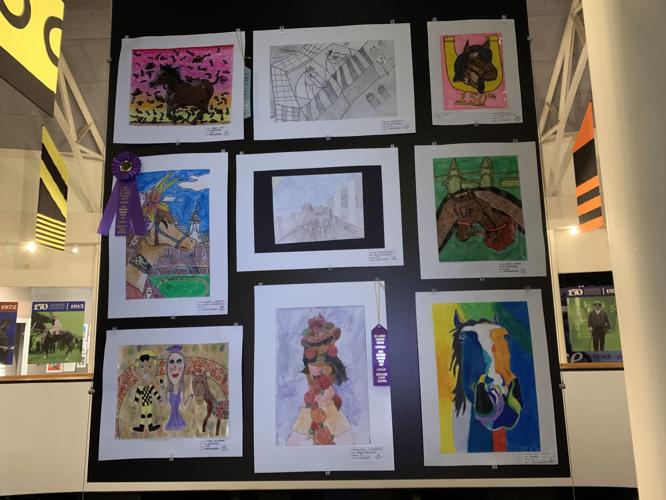 Kentucky Derby Museum's 'Horsing Around with Art' display