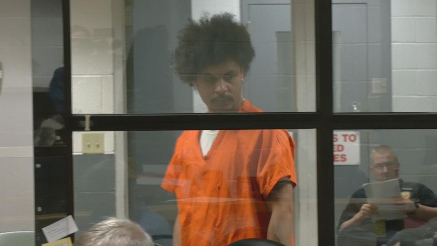 Reginal Offutt Jr. in arraignment court
