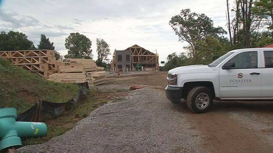Construction site for Everlan, in Louisville's Northfield community