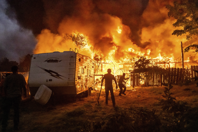 California Extreme Weather - Wildfires