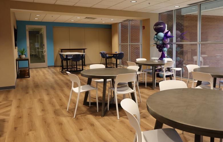 The Cafe on the second floor of Confluent Health