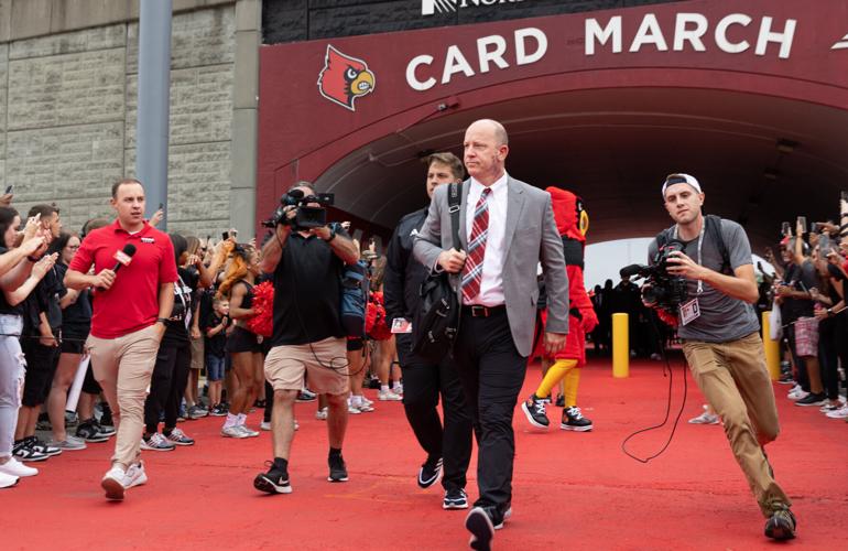 UofL Card March before Murray State 9-7-23