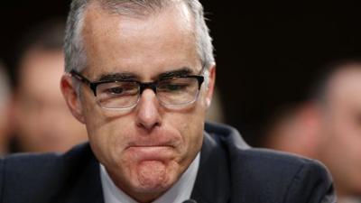 Former FBI Deputy Director Andrew McCabe fired