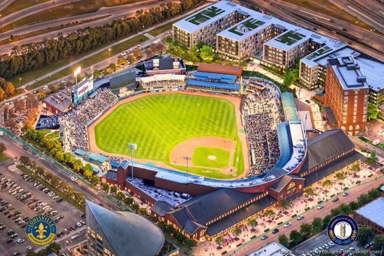 Rendering of Louisville Sports Entertainment District
