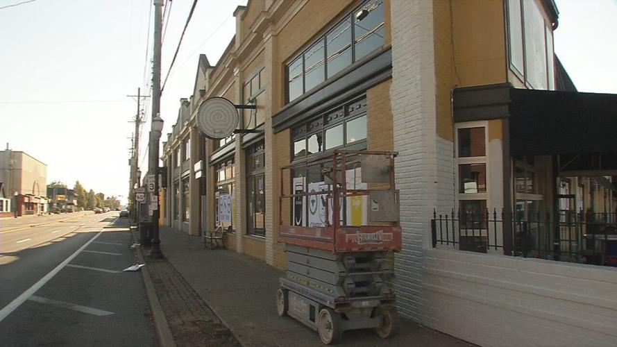 Molly Malone's renovations (soon to become The Raven)