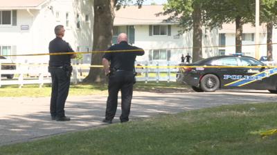 5200 Russett Blvd shooting scene - 8.28.23