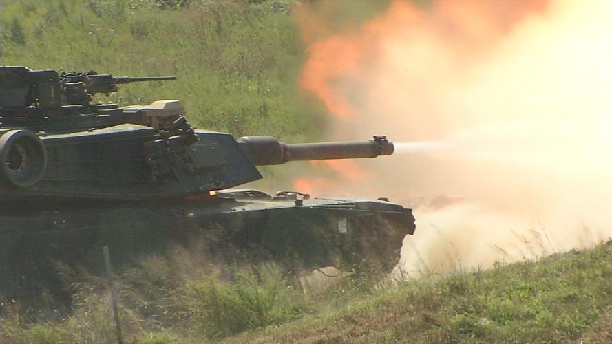 Fort Knox tank training - 5-28-18