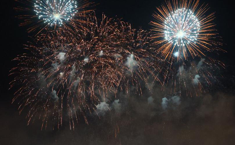Fireworks at Thunder Over Louisville 2022