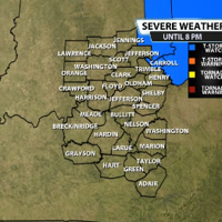 Severe Thunderstorm Watch for Carrol County Monday
