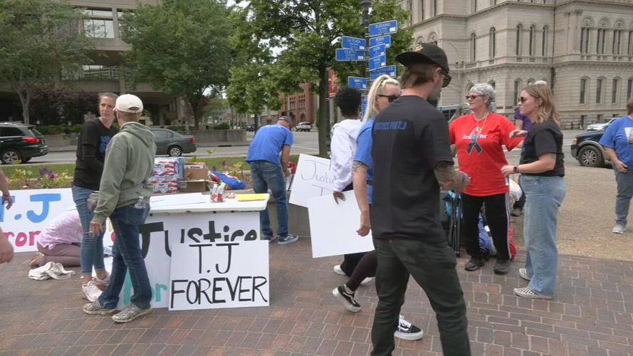 SHIVELY SHOOTING VICTIM RALLY