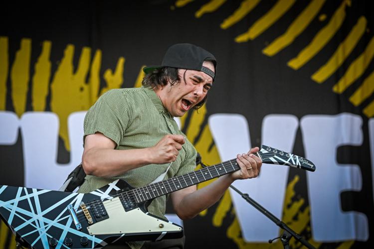 Pierce The Veil plays at the Louder Than Life Festival on September 23, 2023 in Louisville, Kentucky.  (6).jpg