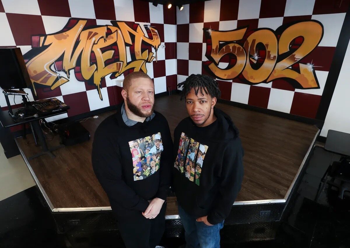 Reinaldo Murphy and Jamel Smith, owners of Melt 502 | | wdrb.com