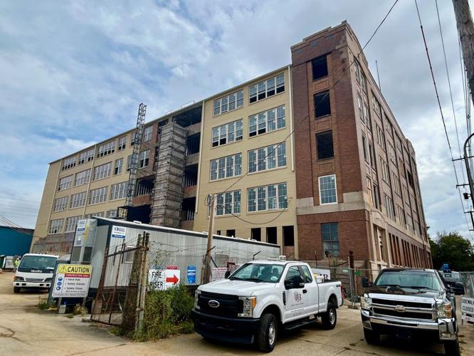 Senior apartments construction on West Broadway.jpg