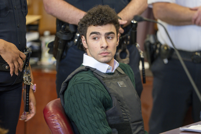 Luigi Mangione in court