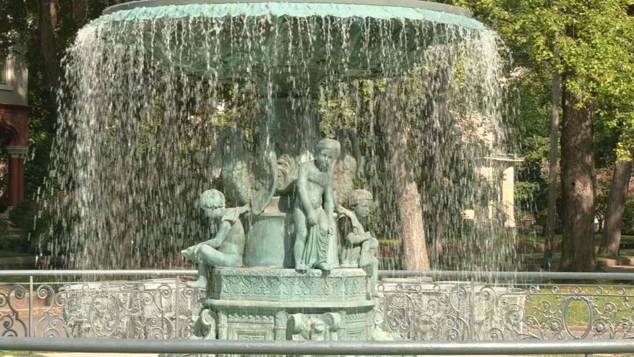 Fountain at St. James Court