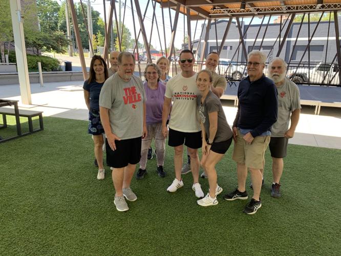 Group photo of Rock Steady Boxing