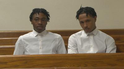 Nicholas Bird and Terrence Bevly in court