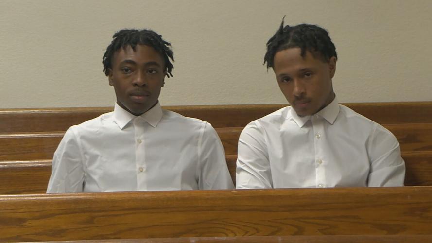 Nicholas Bird and Terrence Bevly in court