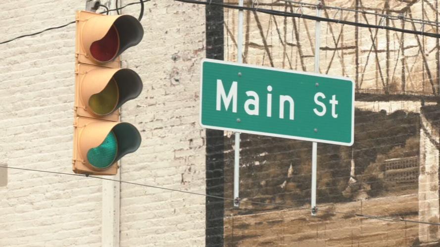 Madison, Indiana Main Street historic downtown