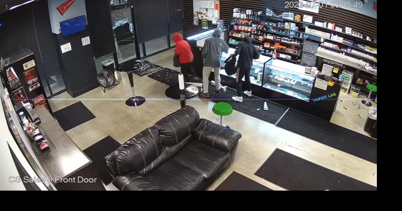 It's just sad' | 3 people cause thousands in damages, steal products from Louisville  vape shop | Local News