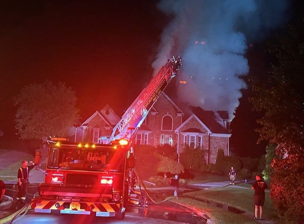 1400 block of Whisperwood Trace house fire