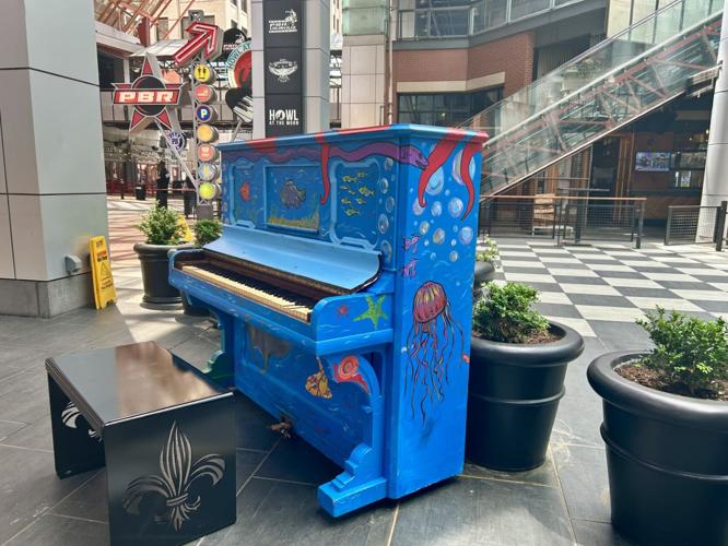Fish piano