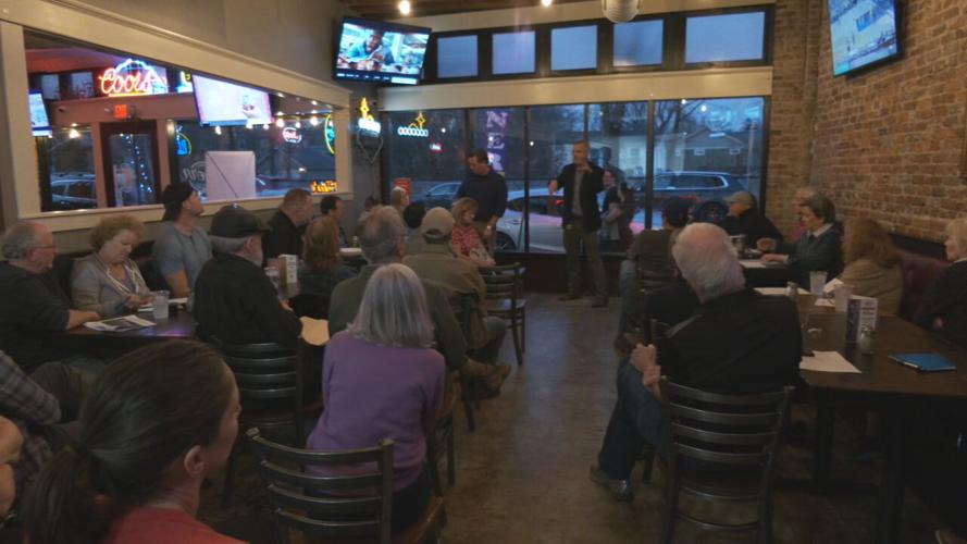 Frankfort Avenue reconfiguration small business owner meeting 2-23-23