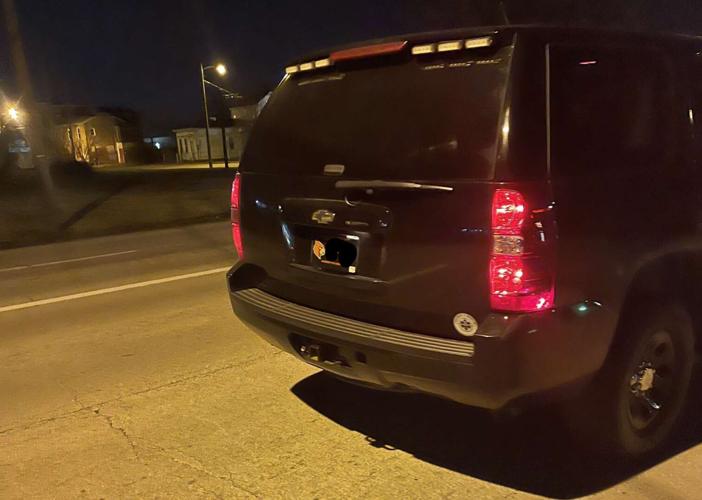Suspected police impersonator - Black Chevy Tahoe - March 2021