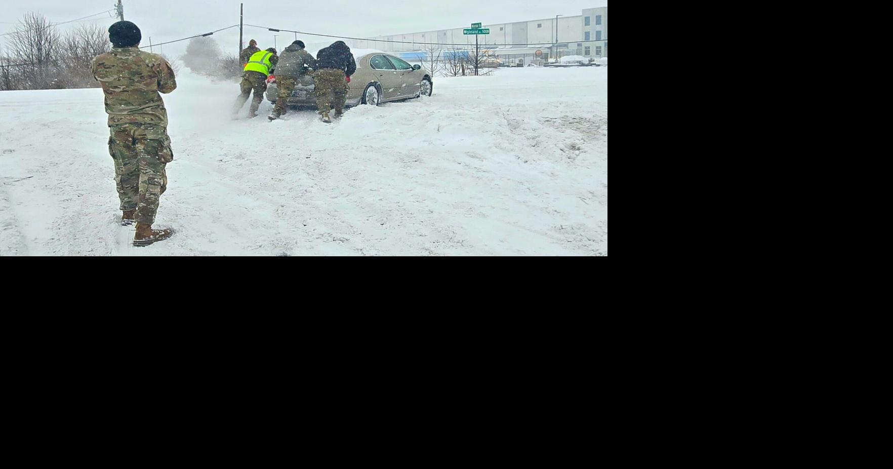 Indiana National Guard ends winter weather response mission across the state
