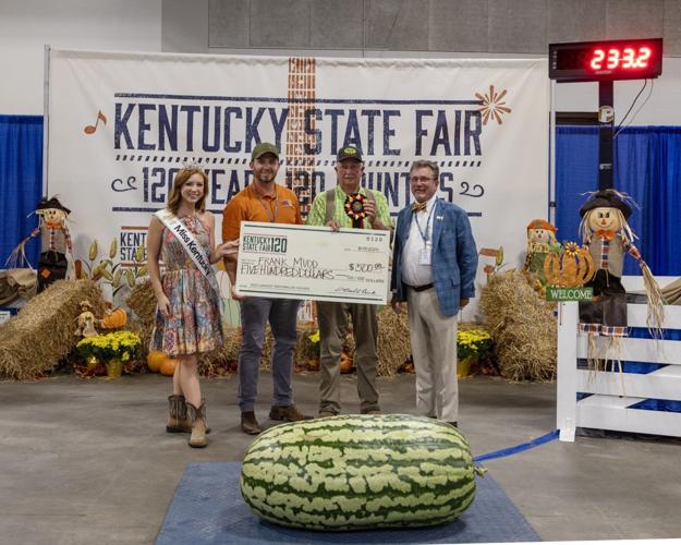 KY State Fair largest watermelon - 8.17.24