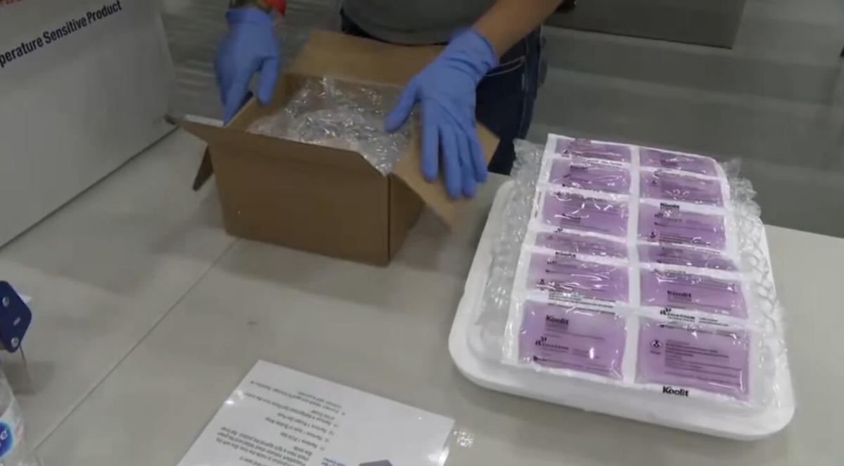 Johnson & Johnson vaccine shipping out of Louisville's UPS Worldport to the country | News ...