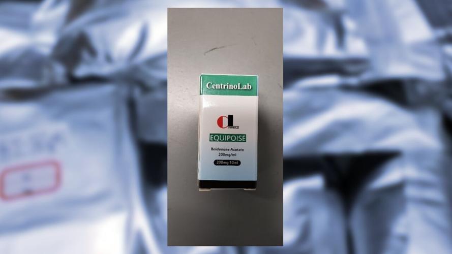 Shipment of testosterone and steroids seized at UPS Worldport