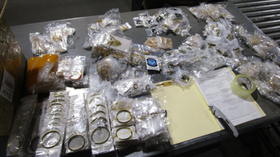 CBP, counterfeit luxury jewelry