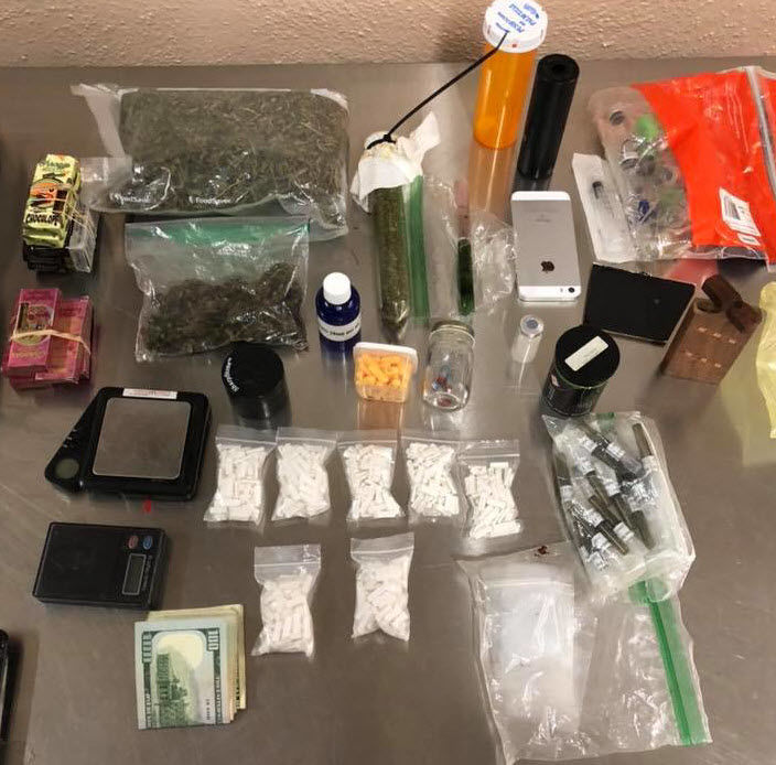 Shelby County Police investigating domestic violence report find pot