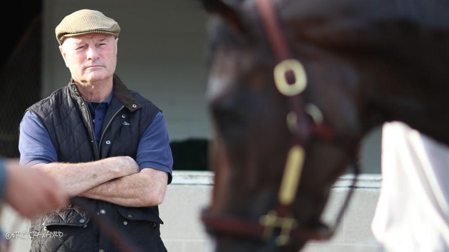 Richard Mandella with Omaha Beach