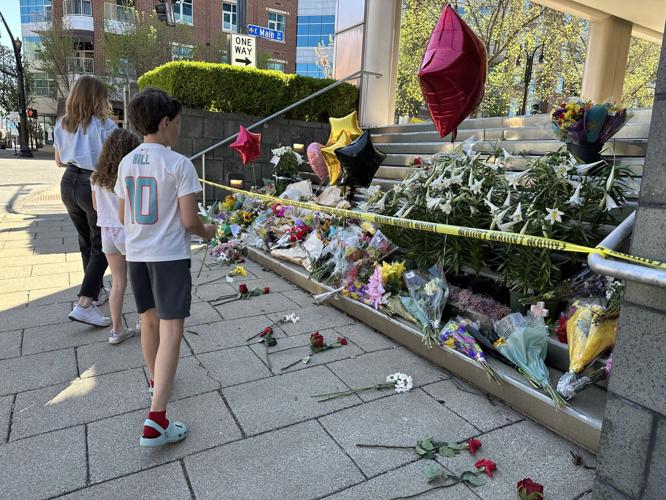 LOUISVILLE SHOOTING MEMORIAL CROSSES - FLOWERS - 4-13-2023  (11).jpg